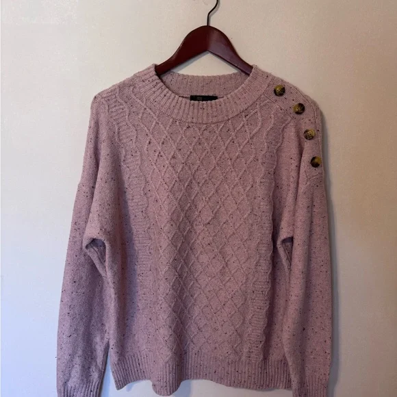 Frye Rose Sweater with Button Accents - Picture 1 of 4